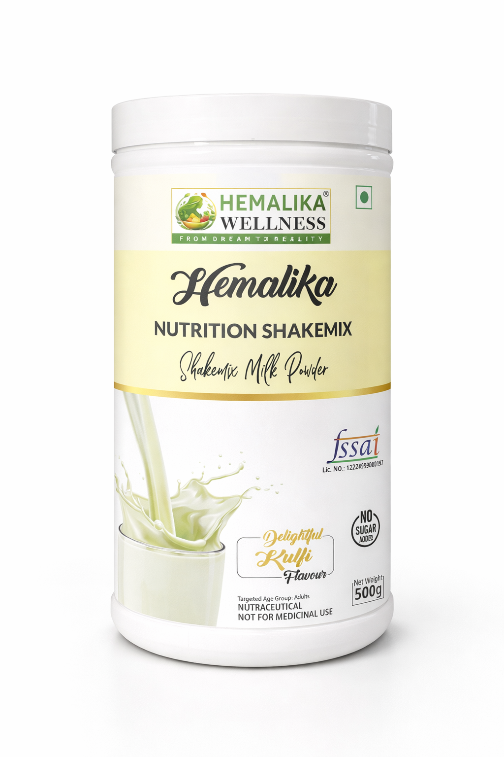 HEMALIKA  NUTRITION SHAKE (500GM)